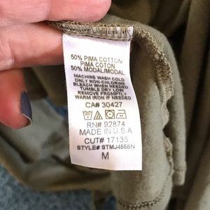 Splendid Other - Splendid Drape Front Cotton Cardigan Splendid Other - Splendid Drape Front Cotton Cardigan